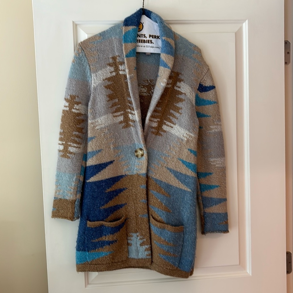 J.Jill long cardigan. Size xs. Excellent condition. Falls above knee.